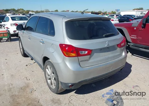 2013 Mitsubishi Outlander Sport Es z USA, uszkodzony, nr VIN 4A4AP3AU8DE021988